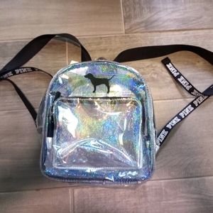 Pink by Victoria secret mini backpack new with tag